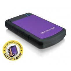 Внешний жесткий диск TRANSCEND StoreJet 1 ТБ USB 3.0 Цвет Фиолетовый TS1TSJ25H3P