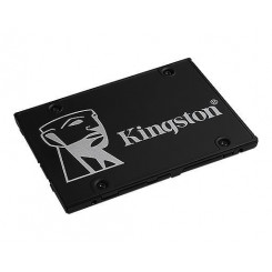 SSD KINGSTON KC600 256 ГБ SATA 3.0 TLC Скорость записи 500 МБ/с Скорость чтения 550 МБ/с 2,5 ТБ 150 ТБ Наработка на отказ 1000000 часов SKC600/256G