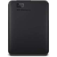 Внешний жесткий диск WESTERN DIGITAL Elements Portable WDBU6Y0050BBK-WESN 5 ТБ USB 3.0 Цвет Черный WDBU6Y0050BBK-WESN
