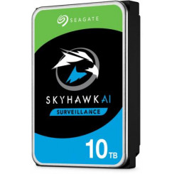 HDD SEAGATE SkyHawk 10TB SATA 3.0 256 МБ 7200 об/мин 3,5 ST10000VE001