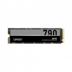 SSD LEXAR NM790 4TB M.2 PCIe Gen4 NVMe Kirjutamiskiirus 6500 MB/s Lugemiskiirus 7400 MB/s 2,45 mm TBW 3000 TB MTBF 1500000 tundi LNM790X004T-RNNNG
