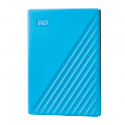 Внешний жесткий диск WESTERN DIGITAL My Passport 2 ТБ USB 2.0 USB 3.0 USB 3.2 Цвет Синий WDBYVG0020BBL-WESN
