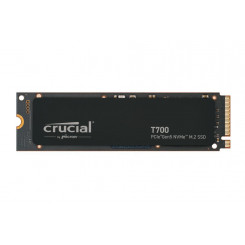SSD CRUCIAL T700 2TB M.2 PCIE NVMe TLC Kirjutamiskiirus 11800 MB/s Lugemiskiirus 12400 MB/s TBW 1200 TB CT2000T700SSD3