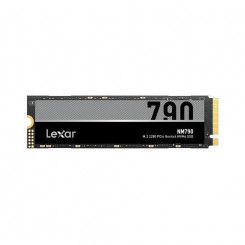 SSD LEXAR NM790 1TB M.2 PCIe Gen4 NVMe Kirjutamiskiirus 6500 MB/s Lugemiskiirus 7400 MB/s 2,45 mm TBW 1000 TB MTBF 1500000 tundi LNM790X001T-RNNNG