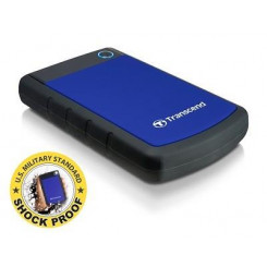 Внешний жесткий диск TRANSCEND StoreJet 1 ТБ USB 3.0 Цвет Синий TS1TSJ25H3B
