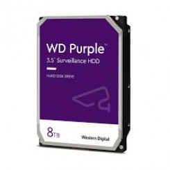 HDD WESTERN DIGITAL Purple 8TB SATA SATA 3.0 128 MB 5640 rpm 3,5 WD84PURZ