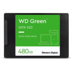SSD WESTERN DIGITAL Зеленый 480 ГБ SATA 3.0 SLC Скорость чтения 545 МБ/сек 2,5 MTBF 1000000 часов WDS480G3G0A