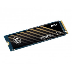 SSD MSI SPATIUM M450 1TB M.2 PCIe Gen4 NVMe 3D NAND Write speed 3000 MBytes/sec Read speed 3600 MBytes/sec 2.15mm TBW 600 TB MTBF 1500000 hours S78-440L980-P83