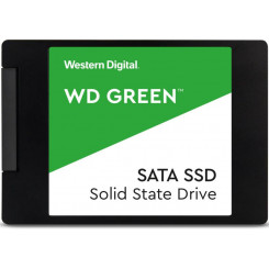 SSD WESTERN DIGITAL Green 2TB SATA Скорость чтения 545 МБ/сек 2,5 MTBF 1000000 часов WDS200T2G0A