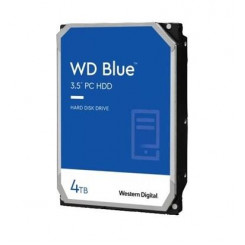 HDD WESTERN DIGITAL Синий 4ТБ SATA 256 МБ 5400 об/мин 3,5 WD40EZAX