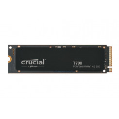 SSD CRUCIAL T700 1TB M.2 PCIE NVMe TLC Kirjutamiskiirus 9500 MB/s Lugemiskiirus 11700 MB/s TBW 600 TB CT1000T700SSD3