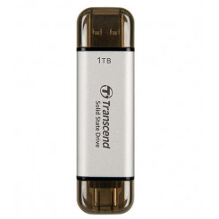 Внешний твердотельный накопитель TRANSCEND ESD310 1 ТБ USB-C USB 3D NAND Скорость записи 950 МБ/с Скорость чтения 1050 МБ/с TS1TESD310S