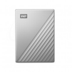 Внешний жесткий диск WESTERN DIGITAL My Passport Ultra 2 ТБ USB 3.1 Цвет Серебристый WDBC3C0020BBL-WESN