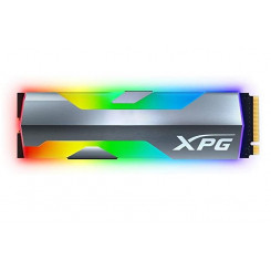 SSD ADATA XPG SPECTRIX S20G 500GB M.2 PCIE 3D NAND Kirjutamiskiirus 1800 MB/s Lugemiskiirus 2500 MB/s TBW 300 TB MTBF 2000000 tundi ASPECTRIXS20G-500G-C