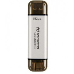 Твердотельный накопитель USB-C 512 ГБ EXT./TS512GESD300S TRANSCEND