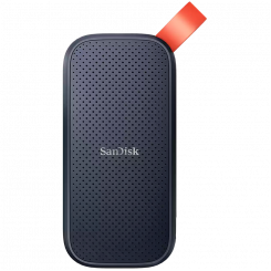 Портативный твердотельный накопитель SanDisk емкостью 1 ТБ — скорость чтения до 520 МБ/с, USB 3.2 Gen 2, защита от падения с высоты до двух метров, EAN: 619659183653