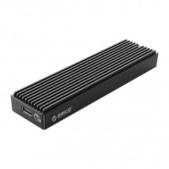 Корпус Orico M.2 SDD, NVME, USB-C 3.1 Gen.2, 10 Гбит/с (черный)