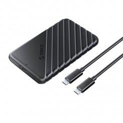2.5 Orico HDD / SSD drive enclosure, 6 Gbps, USB-C 3.1 Gen1 (black)