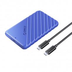 2.5 Orico HDD / SSD enclosure, 6 Gbps, USB-C 3.1 Gen1 (blue)