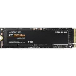SSD SAMSUNG 970 Evo Plus 1TB M.2 PCIE NVMe MLC Kirjutamiskiirus 3300 MB/s Lugemiskiirus 3500 MB/s MTBF 1500000 tundi MZ-V7S1T0BW