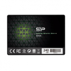 Silicon Power S56 Форм-фактор SSD-накопителя 240 ГБ 2,5-дюймовый SSD-интерфейс SATA Скорость записи 450 МБ/с Скорость чтения 460 МБ/с
