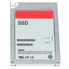 Dell SSD 2,5 / 480GB / SATA / RI / 6Gb / 512e / Kaabliga 480 GB SSD vormitegur 2,5 SSD liides SATA