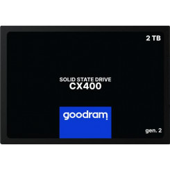 Внутренний твердотельный накопитель Goodram CX400 SSDPR-CX400-02T-G2 2,5 дюйма, 2,05 ТБ, Serial ATA III 3D NAND