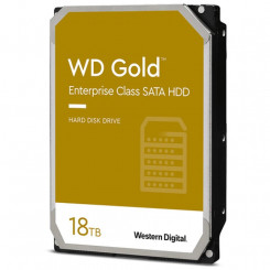 HDD WESTERN DIGITAL Gold 18TB SATA 3.0 256 MB 7200 p/min 3,5 WD181KRYZ