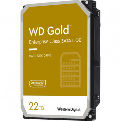 HDD WESTERN DIGITAL Gold 22TB SATA 512 MB 7200 rpm 3,5 WD221KRYZ