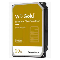 HDD WESTERN DIGITAL Gold WD202KRYZ 20TB SATA 512 MB 7200 p/min 3,5 WD202KRYZ
