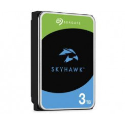 HDD SEAGATE SkyHawk 3TB SATA 3.0 256 MB kettad / pead 2/4 3,5 ST3000VX015