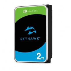 HDD SEAGATE SkyHawk 2TB SATA 256 МБ 5400 об/мин Диски/Головки 1/2 3,5 ST2000VX017