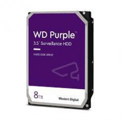 HDD WESTERN DIGITAL Purple 8TB SATA 3.0 256 MB 5640 p/min 3,5 WD85PURZ