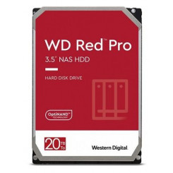 HDD WESTERN DIGITAL Red Pro 20TB SATA 512 MB 7200 rpm 3,5 WD201KFGX
