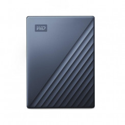 External HDD WESTERN DIGITAL My Passport Ultra 5TB USB 3.0 Colour Blue WDBFTM0050BBL-WESN