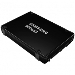 SAMSUNG PM1653 960GB Enterprise SSD, 2.5”, SAS 24Gb / s, Read / Write: 4200  /  1200 MB / s, Random Read / Write IOPS 600K / 55K