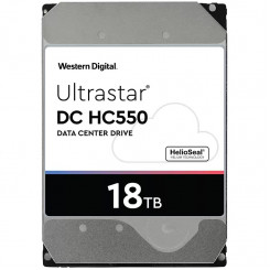 Western Digital Ultrastar DC HDD server (3,5 tolli 26,1 mm 18TB 512 MB 7200 RPM SATA ULTRA 512E SE NP3 DC HC550) SKU: 0F38459