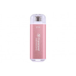 SSD USB-C 2 Тб внеш. Розовый / Ц2Тесд300П Трансценд