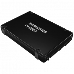 SAMSUNG PM1653 3,84 TB Enterprise SSD, 2,5”, SAS 24 Gb / s, lugemine / kirjutamine: 4300 / 3800 MB / s, juhuslik lugemine / kirjutamine IOPS 800K / 135K