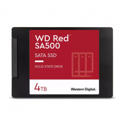 Внутренний твердотельный накопитель Western Digital Red WDS400T2R0A 2,5 4 ТБ Serial ATA III 3D NAND