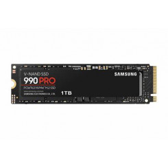 Твердотельный накопитель Samsung, 1 ТБ, M.2 PCIEx4 PCI Gen4.0 990 Pro с радиатором, 600 ТБВ, 5 лет