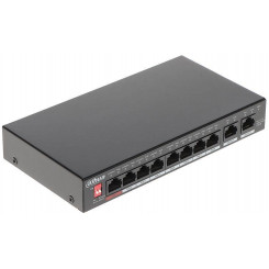 Switch DAHUA PFS3010-8GT-96 Desktop/pedestal Rack 8x10Base-T / 100Base-TX / 1000Base-T PoE ports 8 96 Watts DH-PFS3010-8GT-96-V2