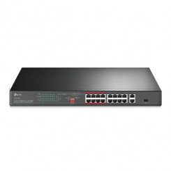 Switch TP-LINK TL-SL1218P Desktop/pedestal 16x10Base-T / 100Base-TX PoE+ ports 16 TL-SL1218P