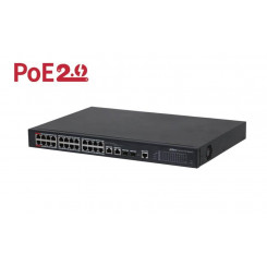 Switch DAHUA PFS4226-24ET-360-V3 Desktop/pedestal DH-PFS4226-24ET-360-V3