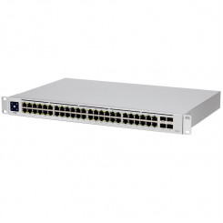 USW-48-PoE — это 48-портовый управляемый коммутатор PoE с (48) портами Gigabit Ethernet, включая (32) порта 802.3at PoE+ и (4) порта SFP. Мощная коммутация UniFi второго поколения.