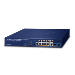 Planet L3 8-Port 10/100/1000T 802.3bt PoE + 2-Port 10/100/1000T + 2-Port 10G SFP+ Managed Switch
