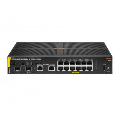 Hewlett Packard Enterprise Aruba 6000 12G Class4 Poe 2G/2Sfp 139 Вт Управляемый Gigabit Ethernet уровня 3 (10/100/1000) Питание через Ethernet (Poe) 1U