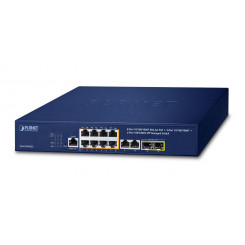 Planet 8-Port 10/100/1000T 802.3at PoE + 2-Port 10/100/1000T+ 2-Port 100/1000X SFP Managed Switch