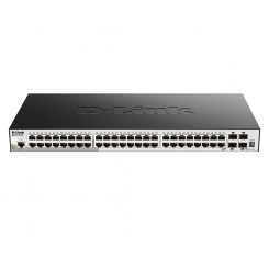 D-Link Stackable Smart Managed Switch with 10G Uplinks DGS-1510-52X/E	 Managed L2 Rackmountable 1 Gbps (RJ-45) ports quantity 48