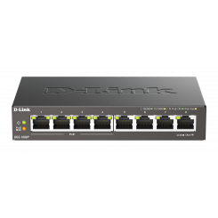 D-Link 8-Port Gigabit PoE Switch (4xPoE) DGS-1008P Unmanaged Desktop Power supply type External